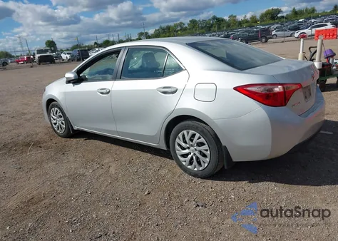 2017 Toyota Corolla Le из США, поврежденный, VIN 2T1BURHE1HC895243